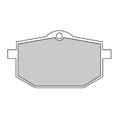 Brzdové destičky Ferodo FDB583P